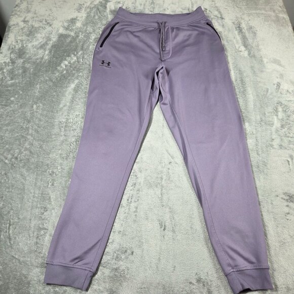 Under Armour Pants Mens Large Light Purple UA Sportstyle Joggers Sweatpants - Picture 1 of 10